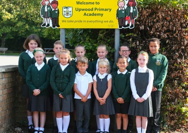 First day of term at Upwood Primary Academy.