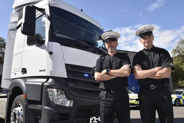 PC Keith Emerson and Sgt Ian Manley
