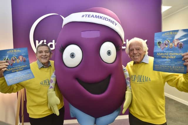 Andy Sanders and Bill Marriott from Super Drama are donating funds from their latest production to Kidney Research UK EMN-181109-171058009