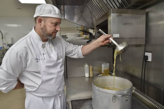Anchor Chef of the Year Rob Devonshire at Clayburn Court care home. EMN-181109-171252009
