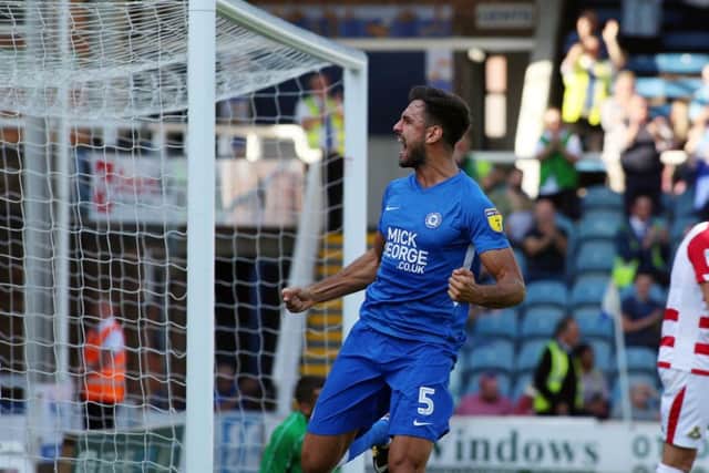 'Outstanding' Posh centre-back Ryan Tafazolli.