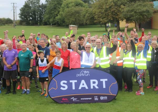 Some of those who took part in the first Whittlesey Parkrun.