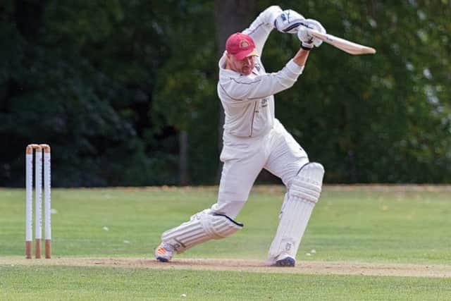 James Harradine cracked an unbeaten ton for March against Waresley. Photo: Pat Ringham.
