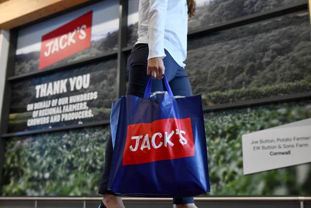 Shopping at Jack's.