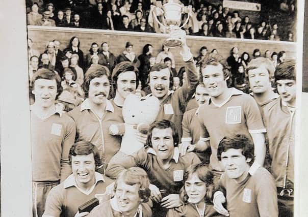 The Posh Division Four title winning side of 1973-74.