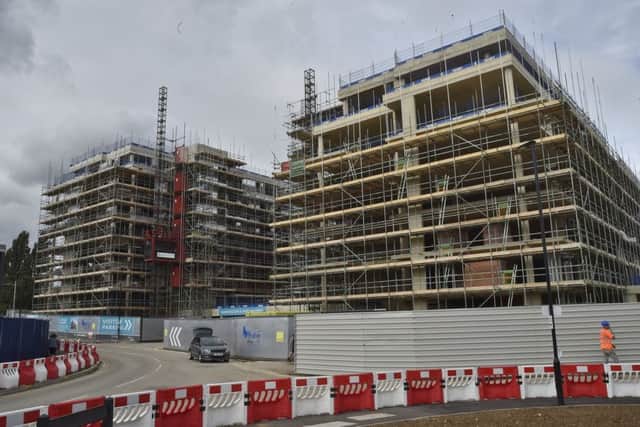 Construction at Fletton Quays EMN-180914-175547009