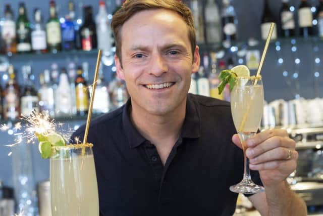 Mixologist Matt from Lightbox   makes a EuroMillions MultiMillionaire cocktail ahead of Friday's EuroMillions draw.