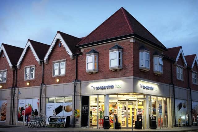 A typical Central England Co-operative food store.