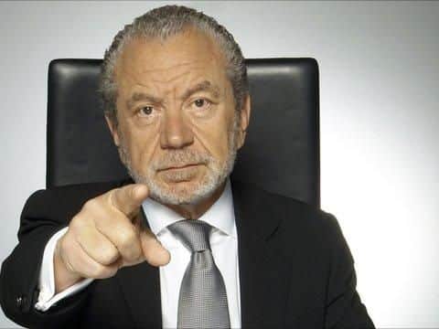 Lord Sugar who will be putting 16 budding entrepreneurs through their paces in the next series of The Apprentice.