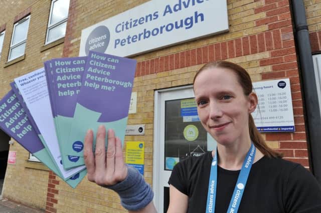 Nicky Rees at Citizens Advice Peterborough EMN-170910-224623009