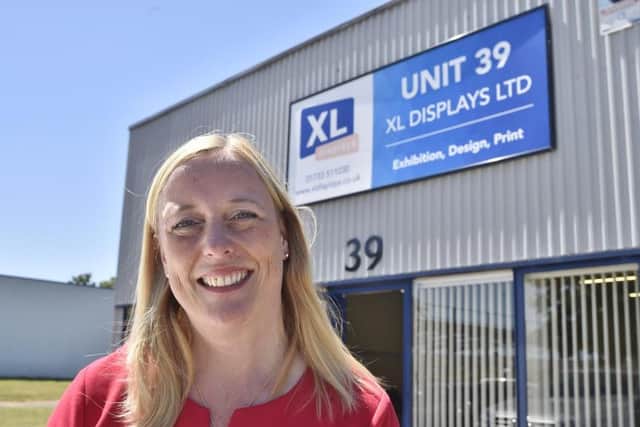 Joanne Bass, founder and chief executive of XL Displays.