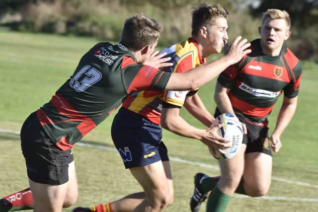 More action from the Borough v Paviors game. Picture: David Lowndes