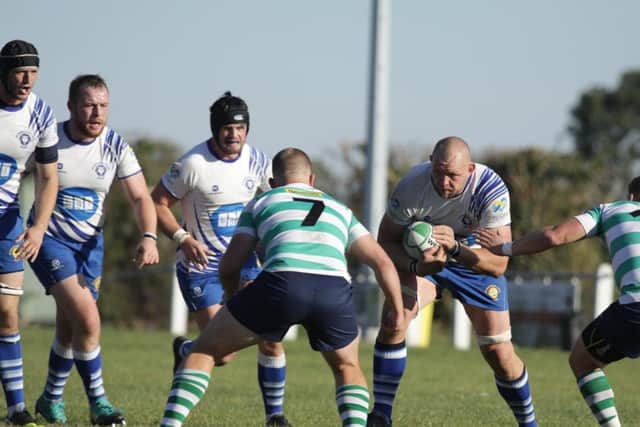 Marius Andrijauskas scored a try for the Lions. Picture: Mick Sutterby