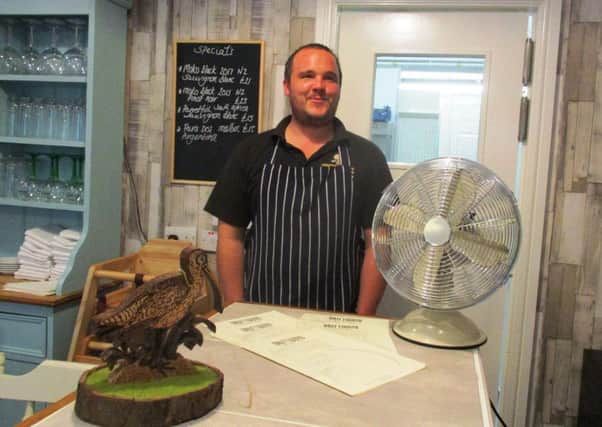 Rob Johnson of the award winning Driftwood Bistro in Deeping St James.