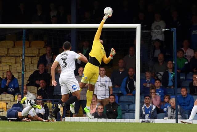 Goalkeeper Aaron Chapman is expected to play for Posh against Brighton Under 21.