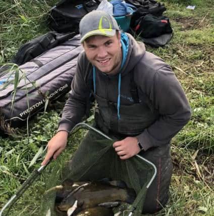 East Midlands League winner Dan Abbott.