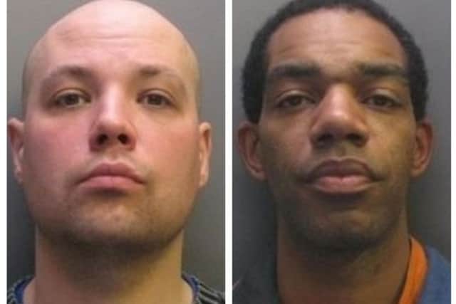 John McCarthy, 37, and Richard Leslie, 39.