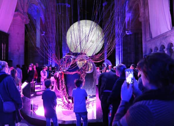 Moon exhibition opens at Peterborough Cathedral EMN-180710-185230009