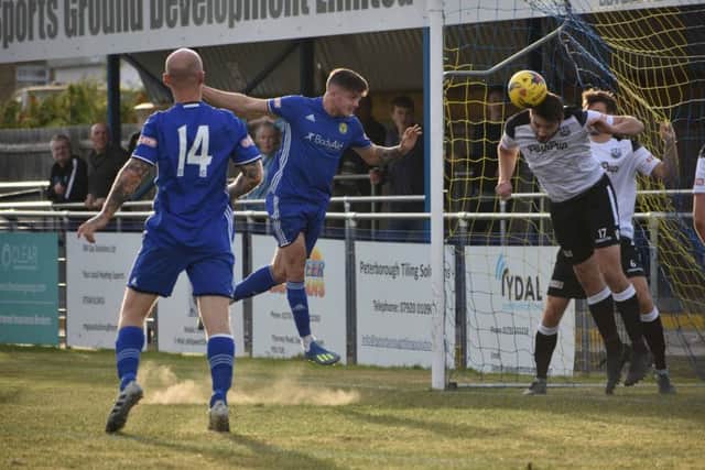Action from Peterborough Sports against Cambridge City at the Bee Arena. Photo: James Richardson.
