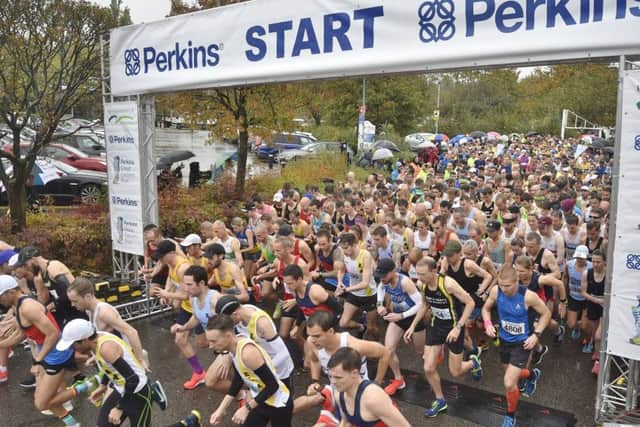 The start of the 2018 Great Eastern Run. Picture: David Lowndes