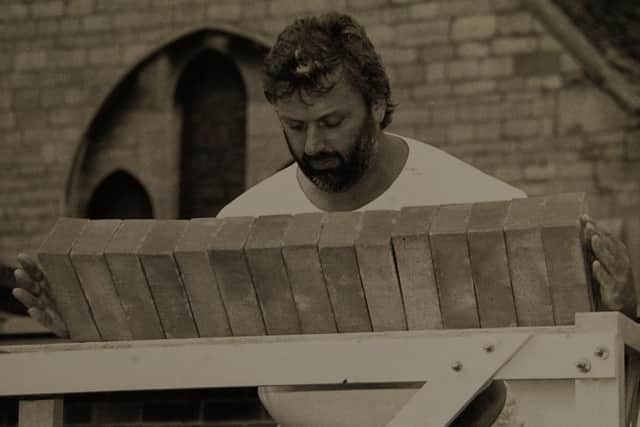 Geoff Capes the strongman.