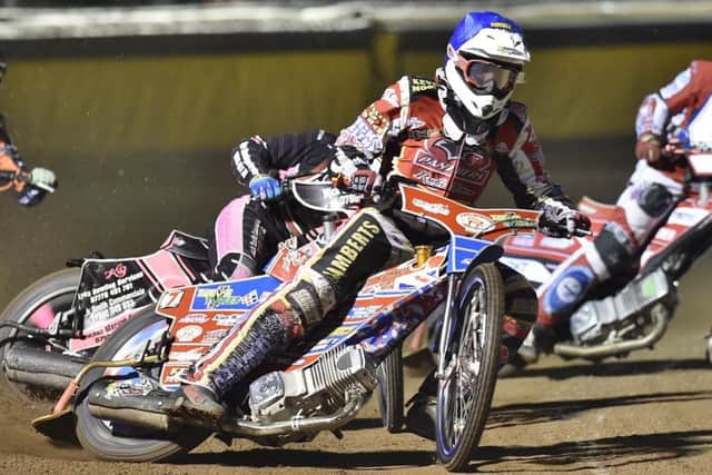 Simon Lambert was in great form against Scunthorpe.