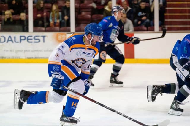Ales Padelek scored twice for Phantoms.