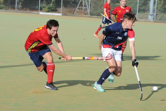 Action from City of Peterborough's game against Cambridge City at Bretton Gate.