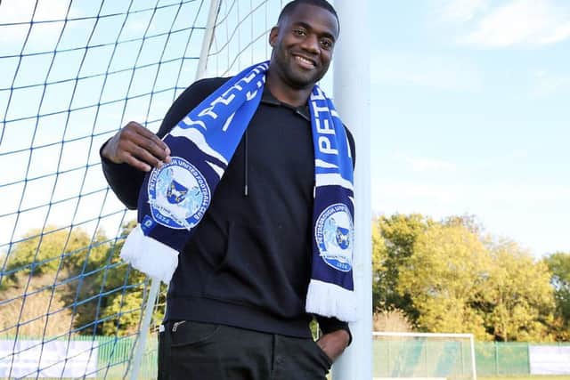 New Peterborough United signing Sebastien Bassong. Picture: Joe Dent
