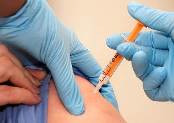 The flu vaccine for pensioners is being rolled out in phases