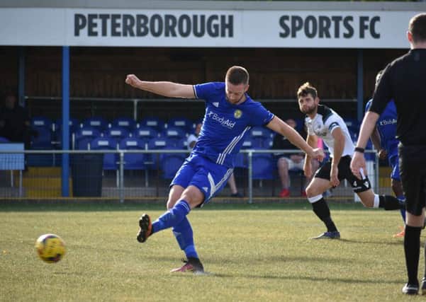 Jake Newman struck a late winning goal for Peterborough Sports at Coleshill.