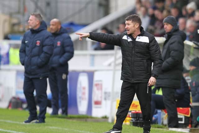 Stamford manager Graham Drury.