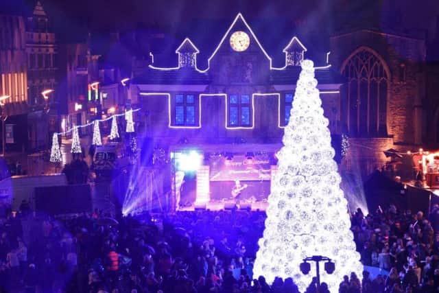Expect big crowds in Peterborough's Cathedral Square for the Christmas Lights switch on 2018