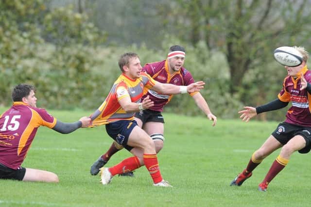 Ross Chamberlain scored a try for Borough.