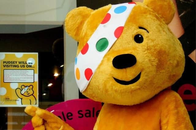Pudsey Bear. SUS-160510-141737001