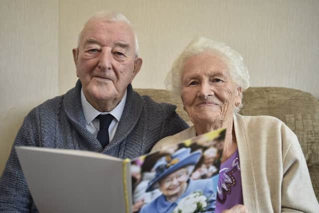 Diamond Wedding couple Reg and Muriel Moyses of Farcet EMN-180111-165116009