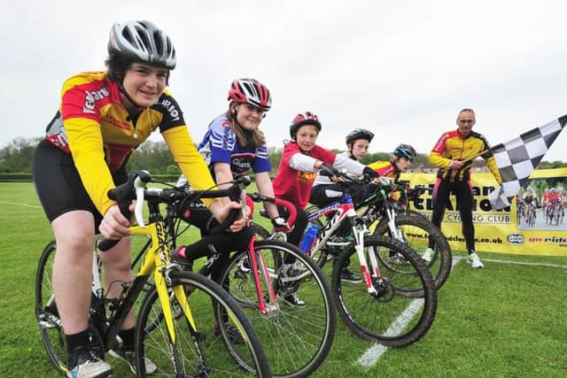 More junior cycle racing at the Embankment on Friday.