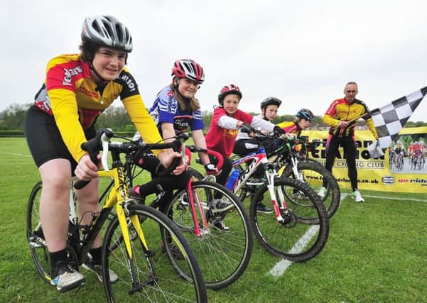 More junior cycle racing at the Embankment on Friday.
