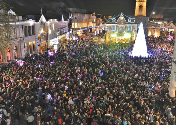 Christmas lights switch-on in the City Centre 2017 EMN-171118-191142009