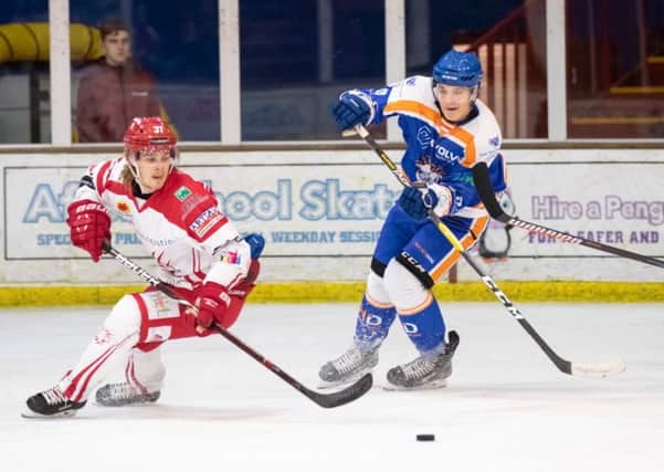 Martins Susters in action on his debut for Phantoms. Picture: Tom Scott