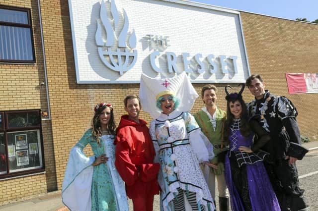 Some of the panto cast