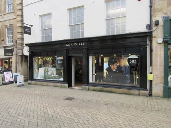 A different Jack Wills store
