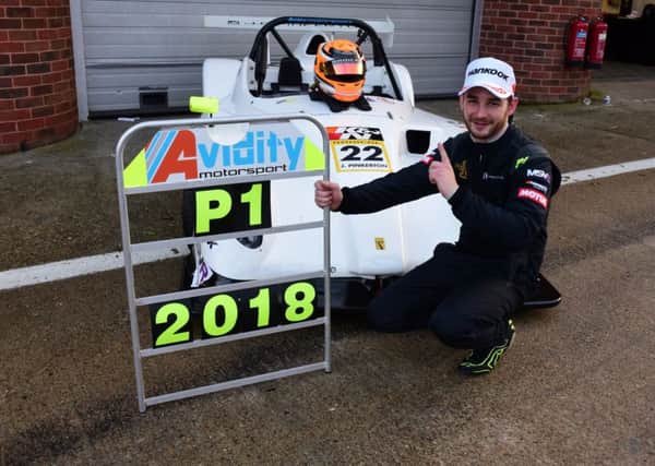 James Pinkerton finally clinched the SR1 Cup 2018 title with a brace of podiums. Picture: Ollie Read