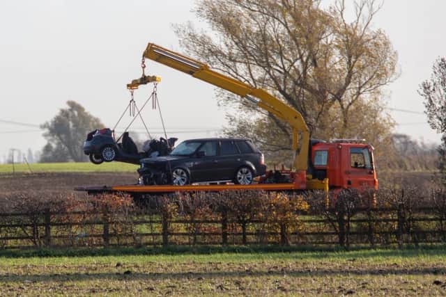 The scene of the fatal collision. Photo: Terry Harris