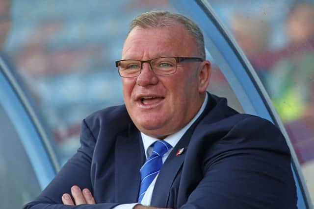 Posh boss Steve Evans.
