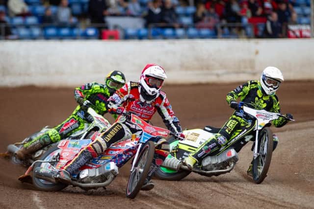 Peterborough Panthers in action.
