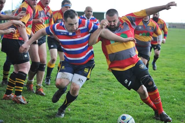 Action from the Anthony Egglestone Memorial Match.