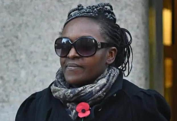 Fiona Onasanya arriving at court this week
