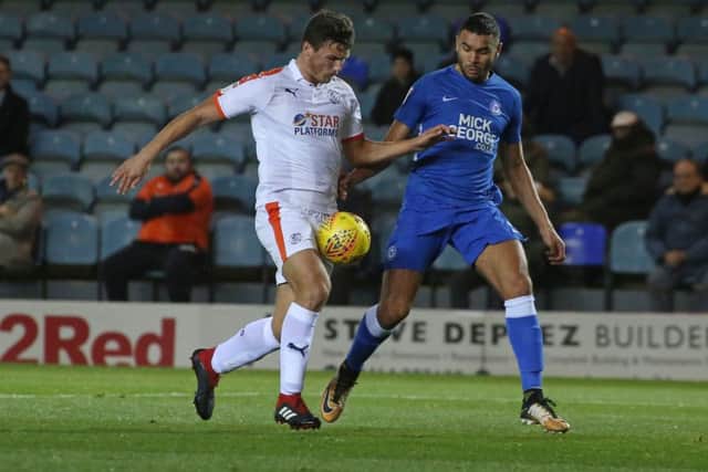 Colin Daniel is pushing hard for a start for Posh against Bradford City.