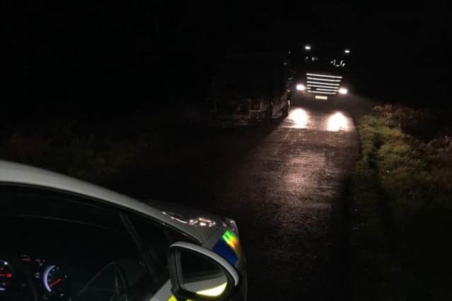 The incident in Gunthorpe Road. Photo: Cambridgeshire police